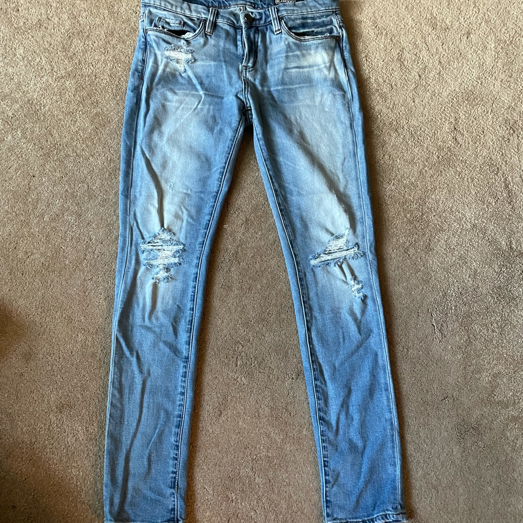 Blank Nyc Destroyed Skinny Jean Blank Nyc Destroyed Skinny Jean